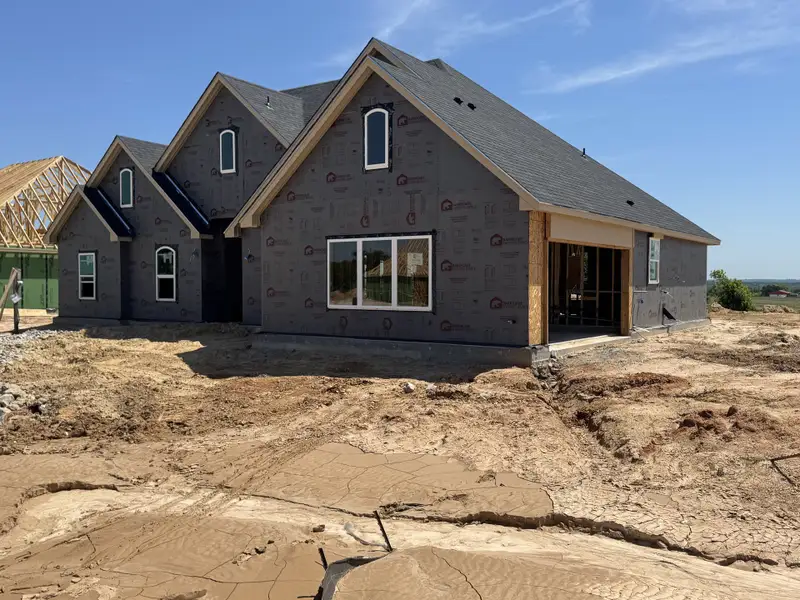 In-progress construction of a new home in Stagecoach Crossing, Bridgeport, TX (Image 3). In-progress construction of a new home in Stagecoach Crossing, Bridgeport, TX (Image 3).