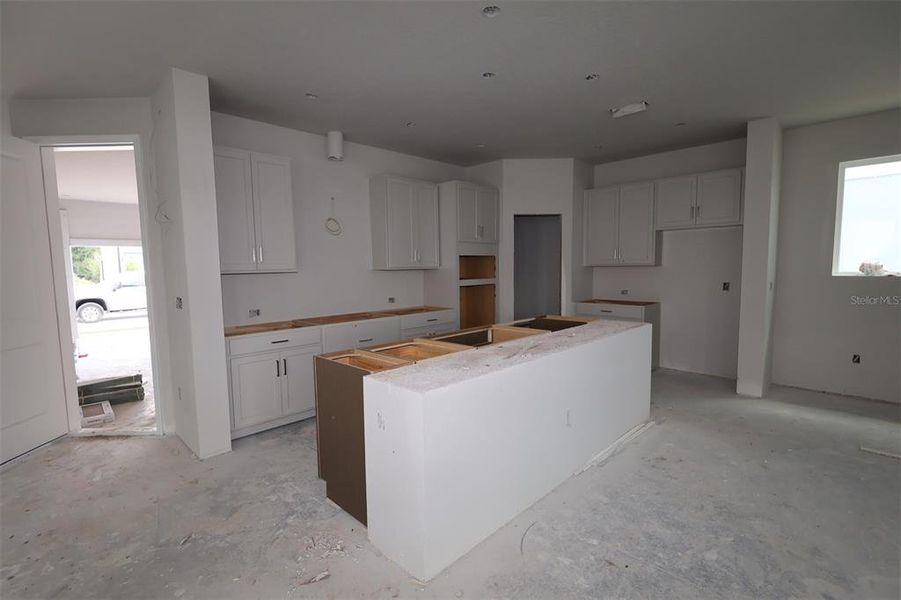 In-progress construction of a new home in Chapel Crossings, Wesley Chapel, FL (Image 6).