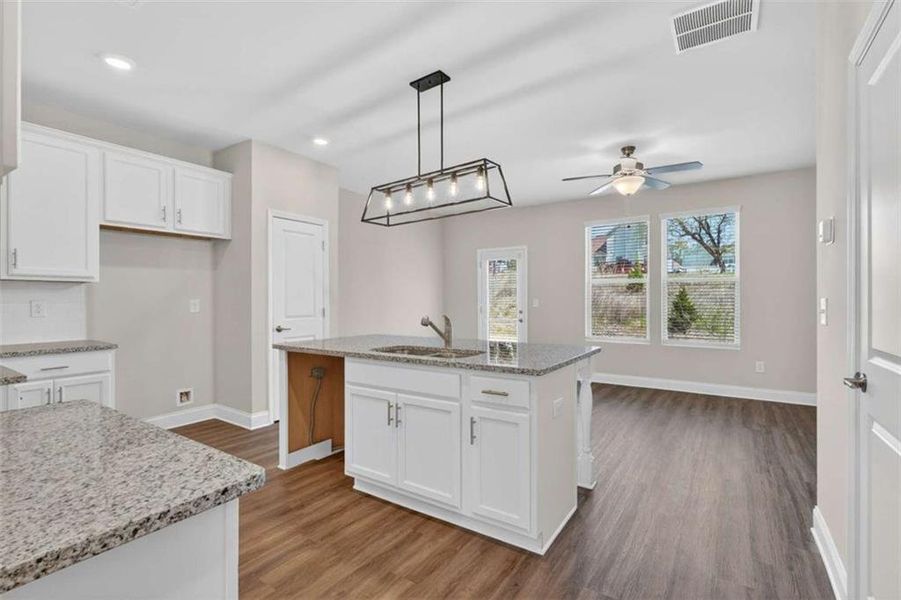 Furnished interior view inside a new home in , South Fulton (Image 8).