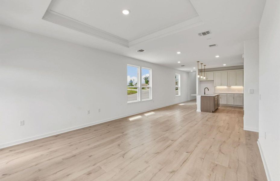 Spacious, unfurnished interior of a new home in Cameron Place, Manor (Image 15).