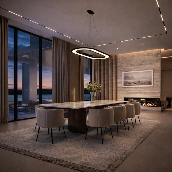 Dining and Living Area