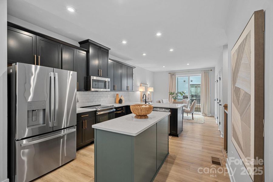 Furnished interior view inside a new home in , Charlotte (Image 26).