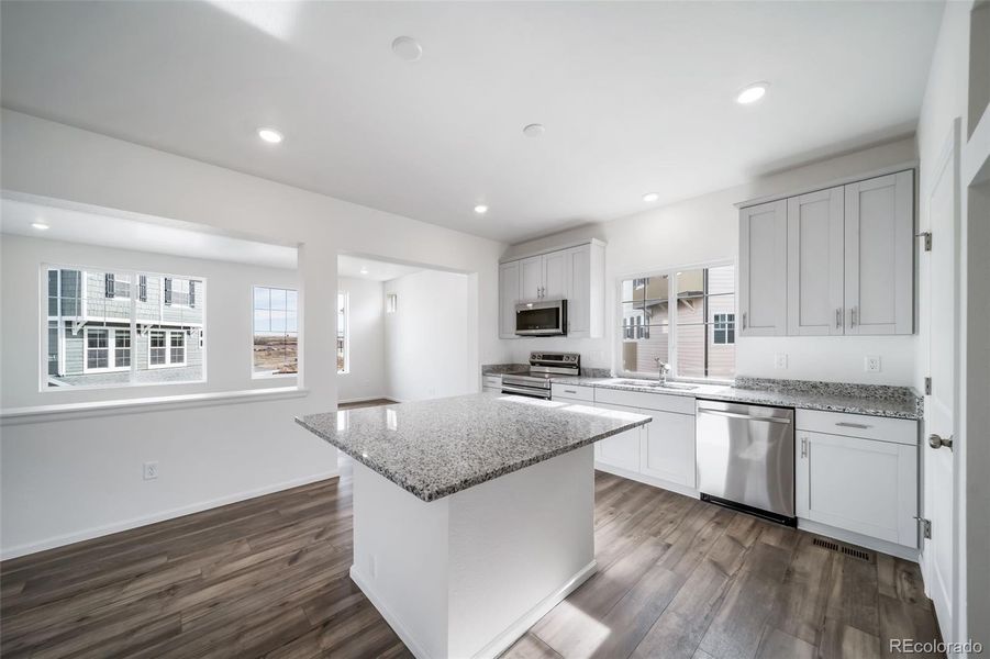 Furnished interior view inside a new home in Erie Highlands, Erie (Image 4).