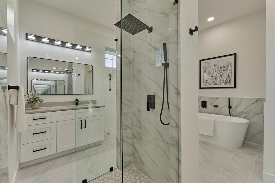 Furnished interior view inside a new home in , Montgomery (Image 20).