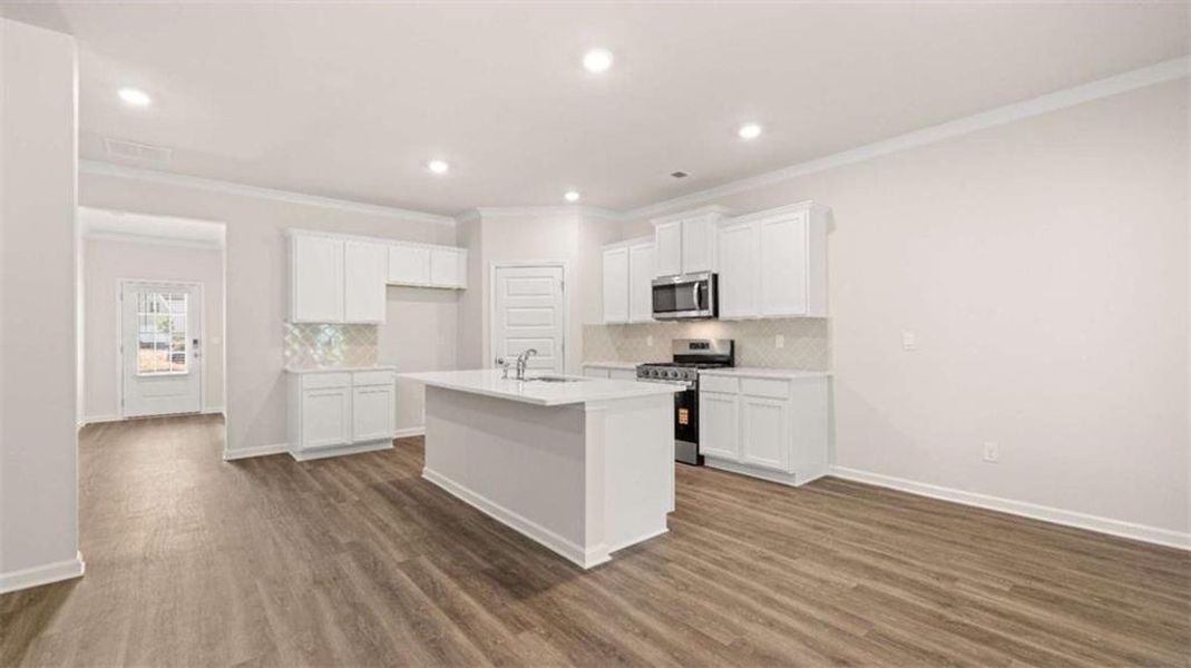 Spacious, unfurnished interior of a new home in Independence, Loganville (Image 40). Spacious, unfurnished interior of a new home in Independence, Loganville (Image 40).