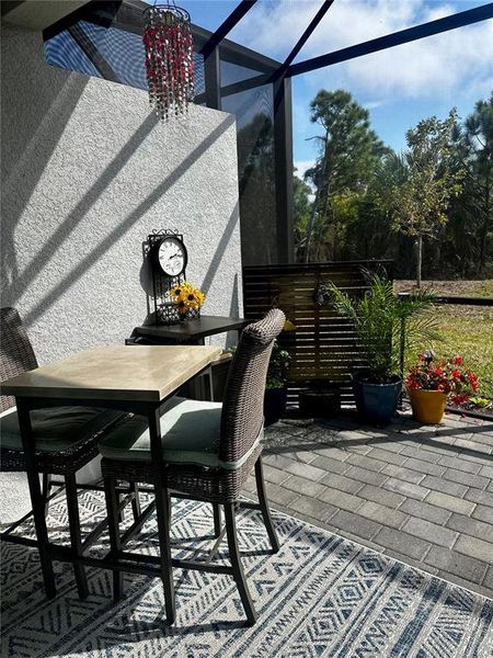 Exterior details and patio area of a home in , Englewood (Image 4).
