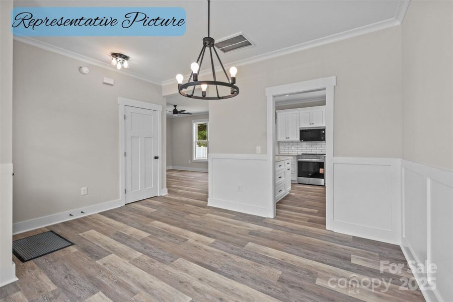 Spacious, unfurnished interior of a new home in , New London (Image 18). Spacious, unfurnished interior of a new home in , New London (Image 18).