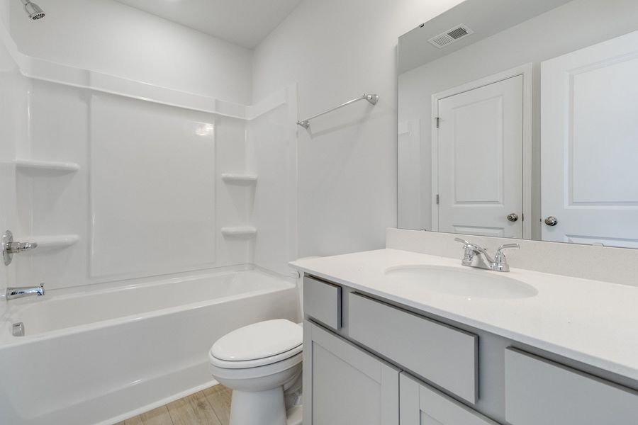 Furnished interior view inside a new home in Bluefield, Lexington (Image 10). Furnished interior view inside a new home in Bluefield, Lexington (Image 10).