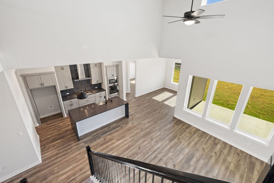 Furnished interior view inside a new home in Lagos Reserve, Manor (Image 18).