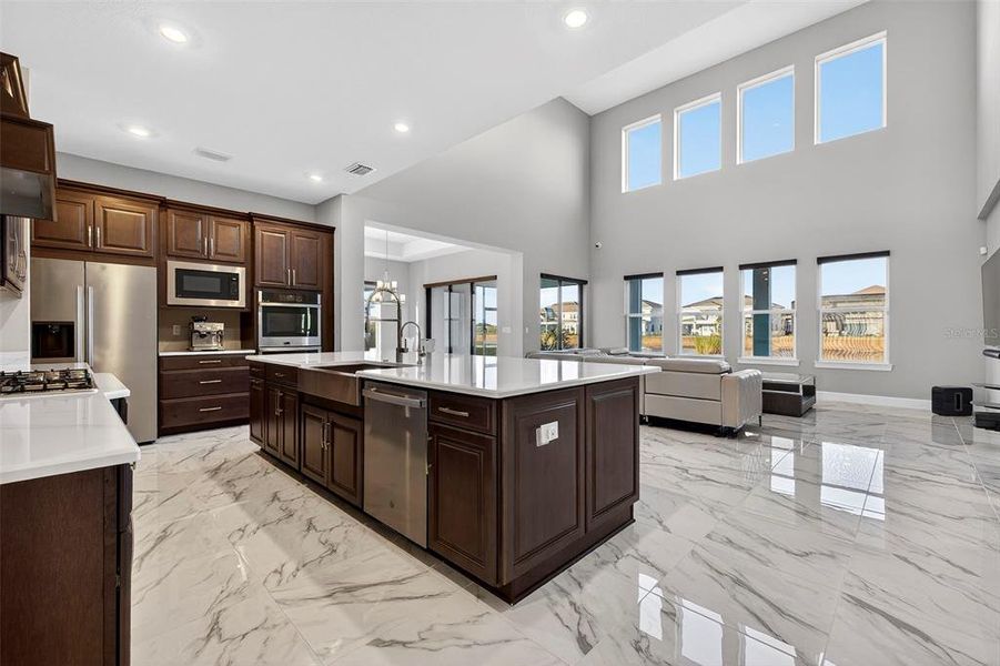 Furnished interior view inside a new home in , Wesley Chapel (Image 9).