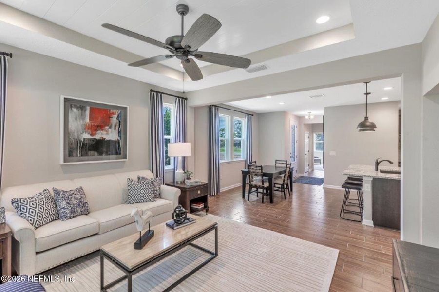 Furnished interior view inside a new home in , St. Augustine (Image 11). Furnished interior view inside a new home in , St. Augustine (Image 11).