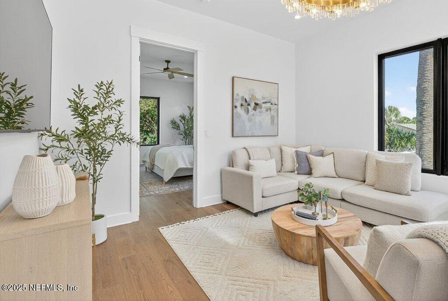 Furnished interior view inside a new home in , Neptune Beach (Image 21).