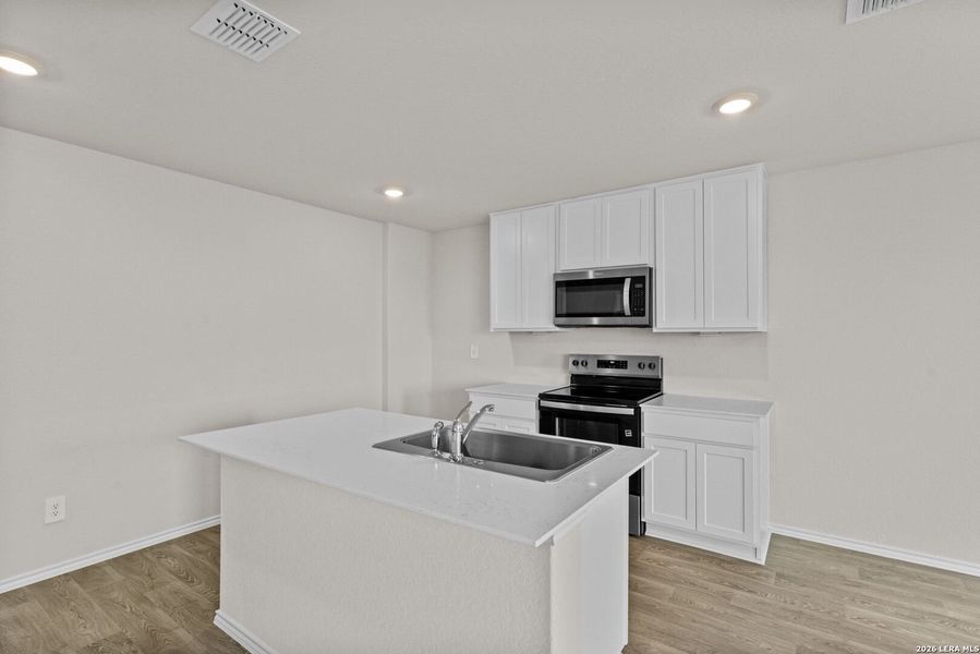 Furnished interior view inside a new home in Swenson Heights, Seguin (Image 10).