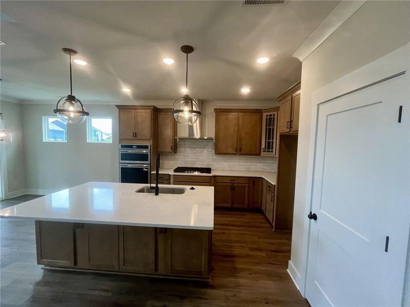 Furnished interior view inside a new home in Twin Lakes, Hoschton (Image 11).