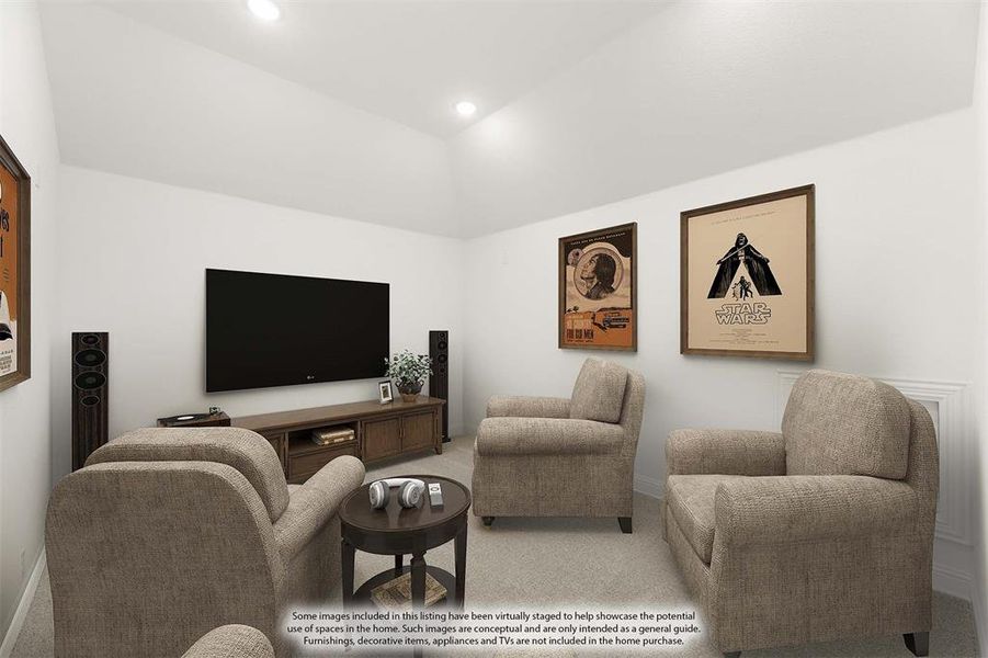 Furnished interior view inside a new home in Glenbrook, Red Oak (Image 9).