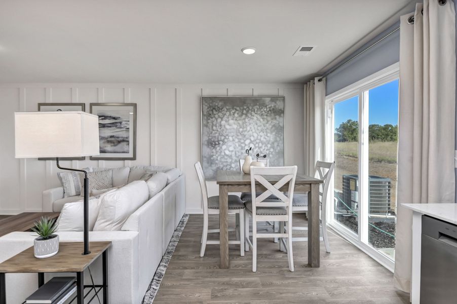 Representative furnished interior of a home built from the Jarrod by Veranda Homes in Trenton Place, Roebuck (Image 29).