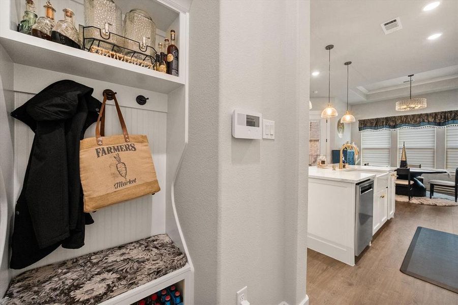 Furnished interior view inside a new home in Ladera at the Reserve, Mansfield (Image 12).