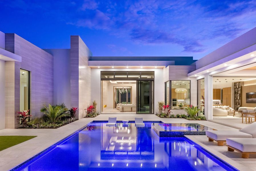 Exterior details and patio area of a home in , Palm Beach Gardens (Image 24). Exterior details and patio area of a home in , Palm Beach Gardens (Image 24).
