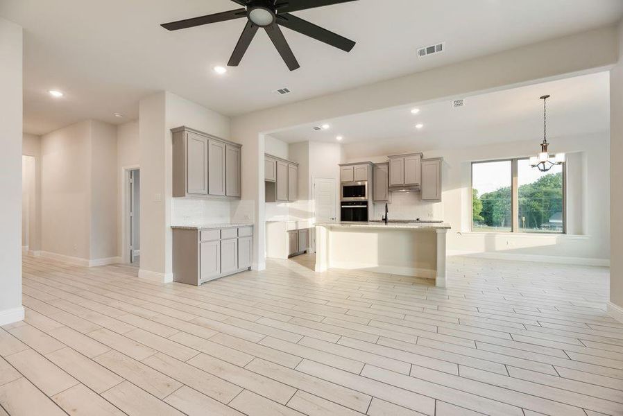 Furnished interior view inside a new home in , Lowry Crossing (Image 11).