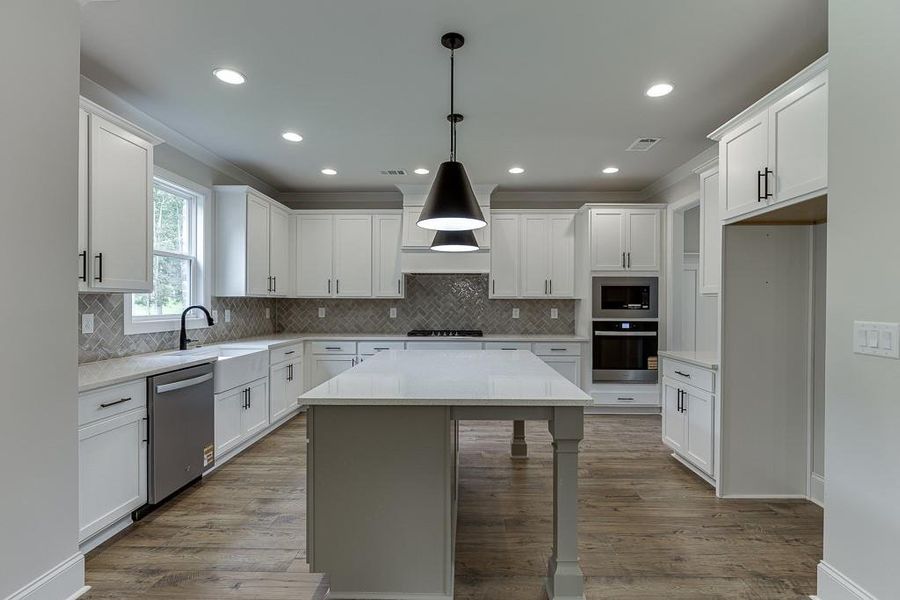 Furnished interior view inside a new home in , Bishop (Image 15).