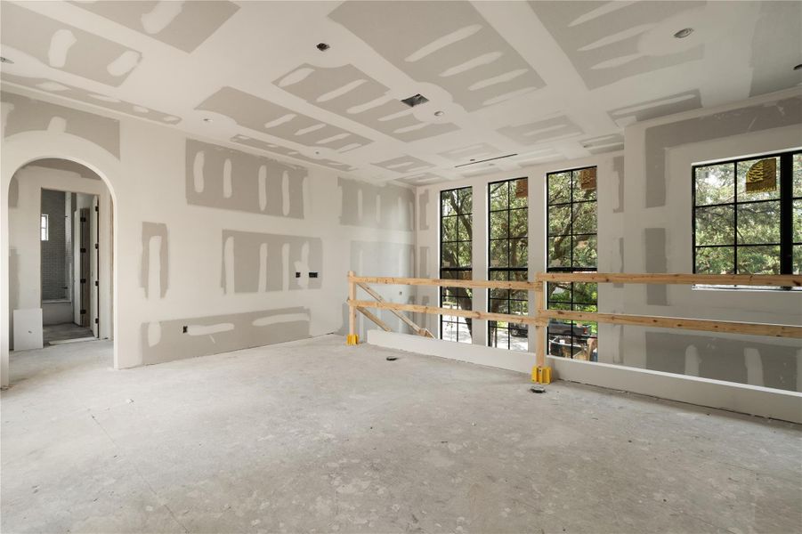 Furnished interior view inside a new home in , Houston (Image 10). Furnished interior view inside a new home in , Houston (Image 10).