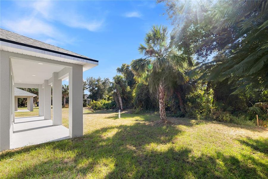 Exterior details and patio area of a home in , North Port (Image 4). Exterior details and patio area of a home in , North Port (Image 4).