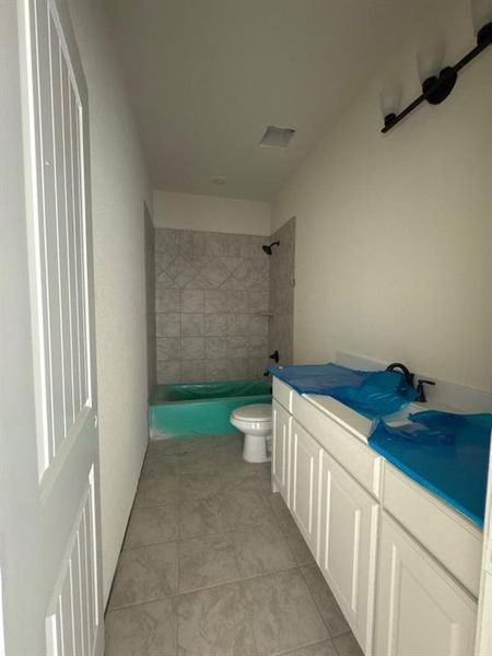 In-progress construction of a new home in Terra Escalante, Blue Ridge, TX (Image 14).