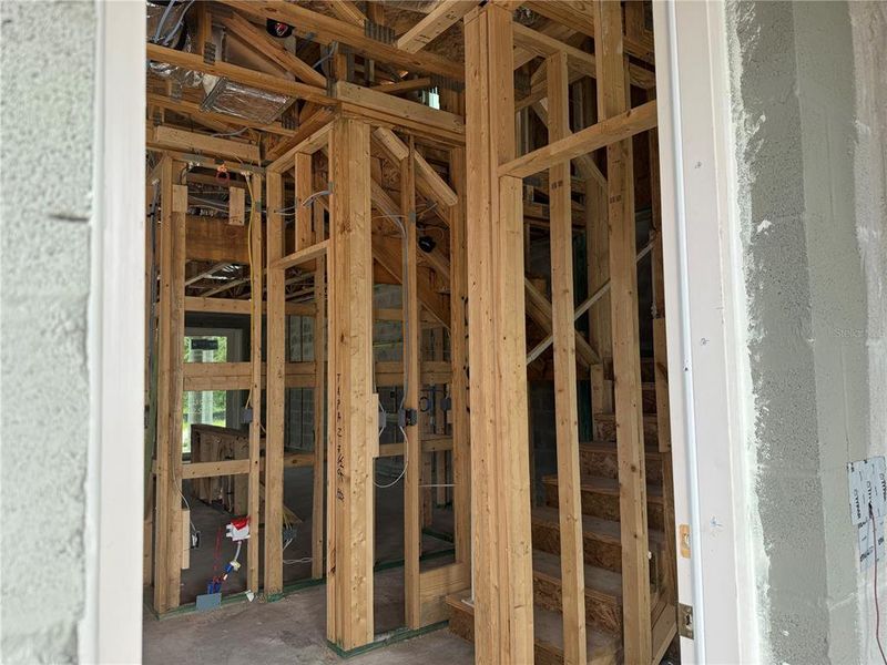 In-progress construction of a new home in Oakfield Trails Signature, Parrish, FL (Image 20). In-progress construction of a new home in Oakfield Trails Signature, Parrish, FL (Image 20).