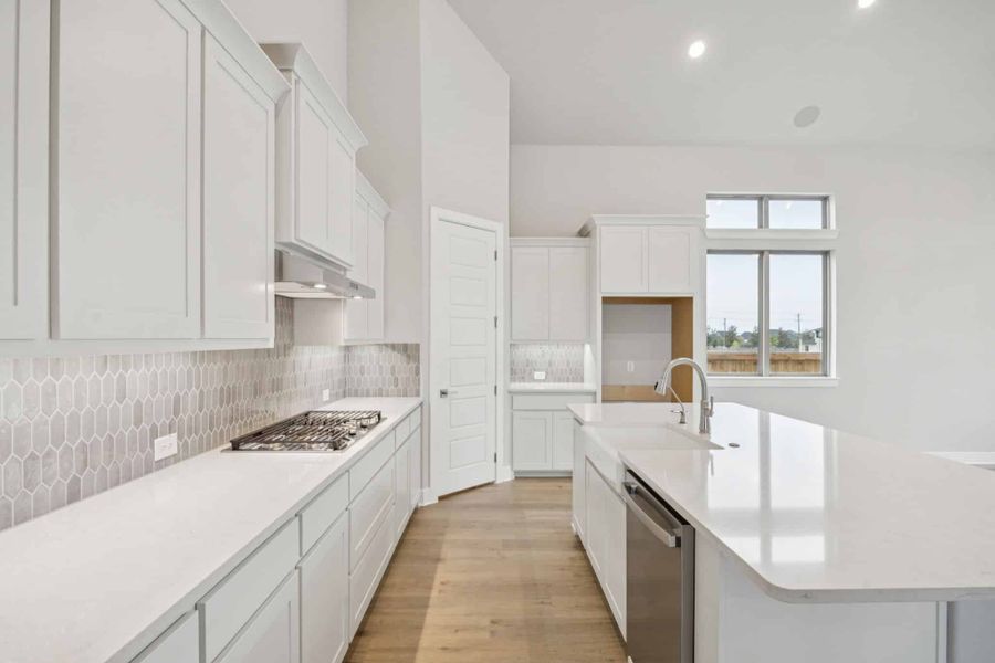 Furnished interior view inside a new home in The Grove Frisco, Frisco (Image 10). Furnished interior view inside a new home in The Grove Frisco, Frisco (Image 10).