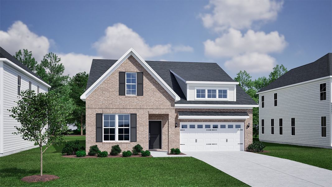 Representative exterior photo of a completed home built from the Hunter - Vanguard Collection by Mungo Homes in East Wynd, Hampstead, NC (Image 16). Representative exterior photo of a completed home built from the Hunter - Vanguard Collection by Mungo Homes in East Wynd, Hampstead, NC (Image 16).