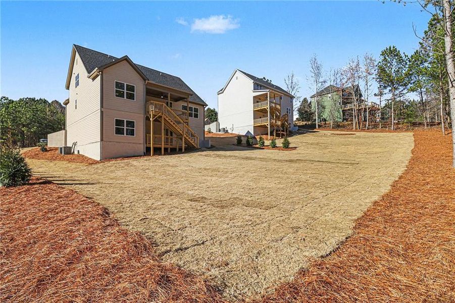 Exterior details and patio area of a home in , Dawsonville (Image 4).