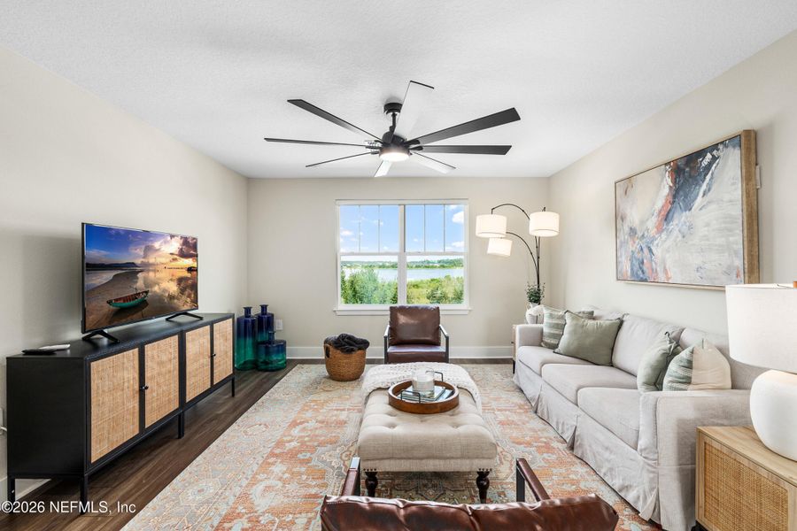 Furnished interior view inside a new home in , Wesley Chapel (Image 8). Furnished interior view inside a new home in , Wesley Chapel (Image 8).
