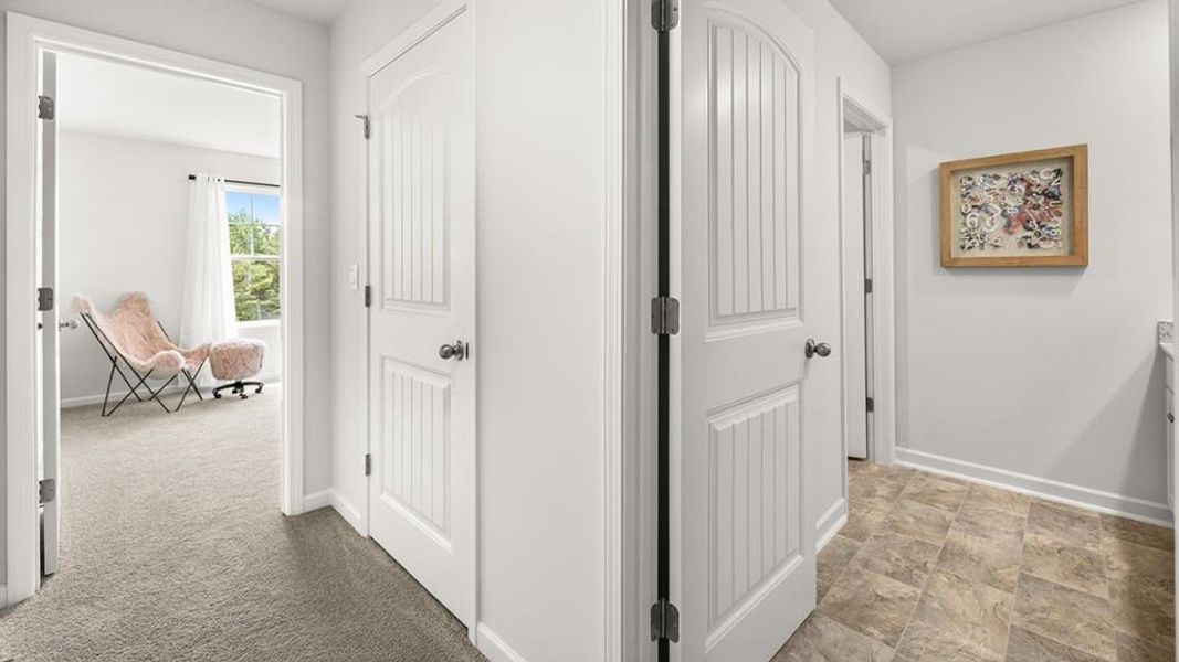 Furnished interior view inside a new home in Parkside at Carter Grove, Cartersville (Image 13). Furnished interior view inside a new home in Parkside at Carter Grove, Cartersville (Image 13).