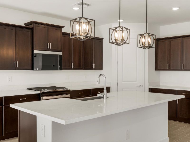 Furnished interior view inside a new home in Bella Vista Farms Reserve Series, San Tan Valley (Image 4).