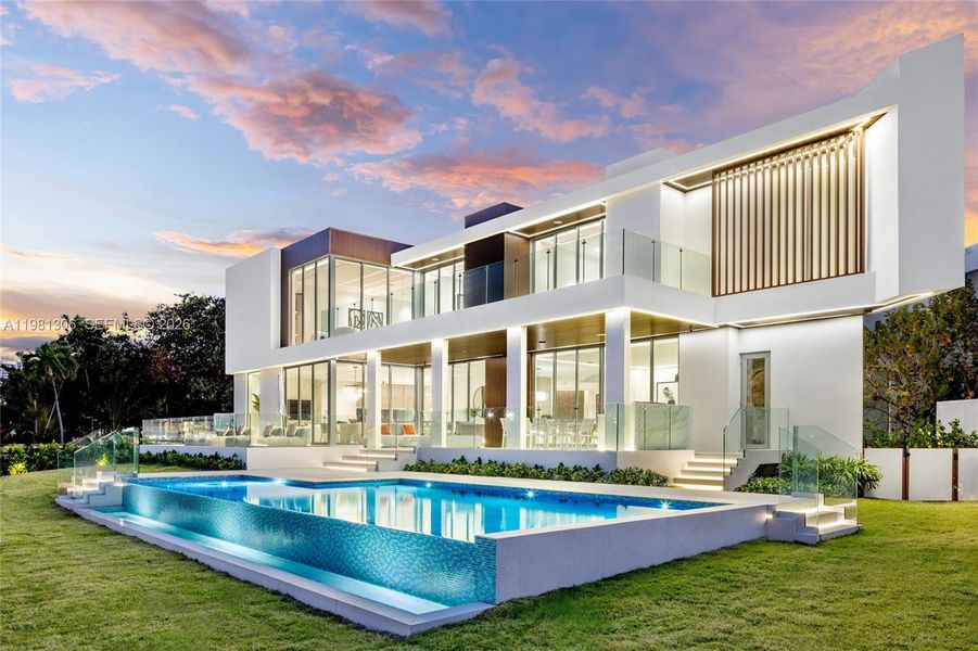 Exterior details and patio area of a home in , Hallandale Beach (Image 3).