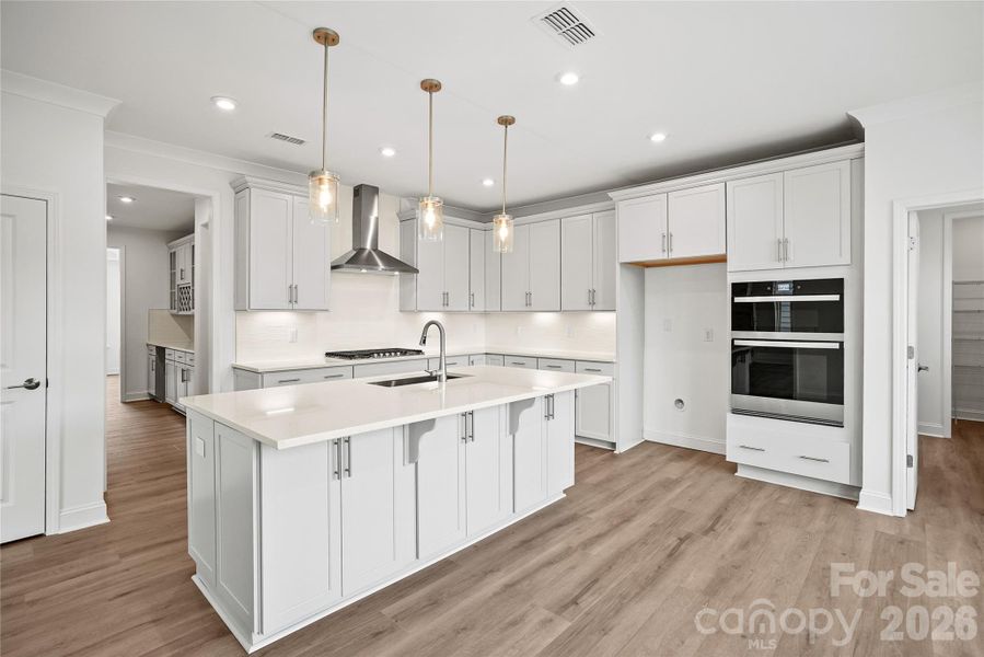 Furnished interior view inside a new home in Parkside Crossing, Charlotte (Image 12).