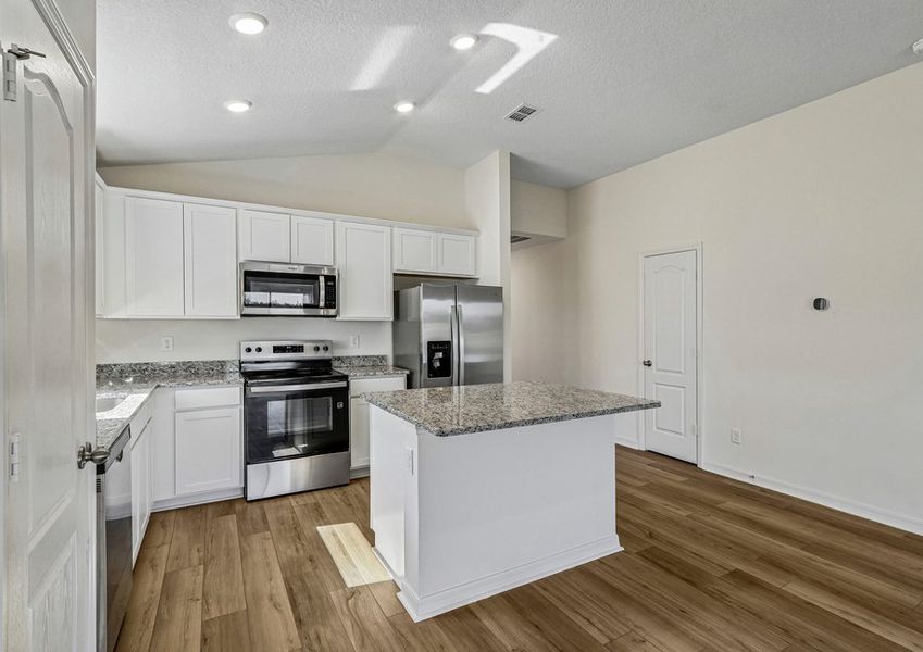 Chefs of all skill levels will love this chef-ready kitchen