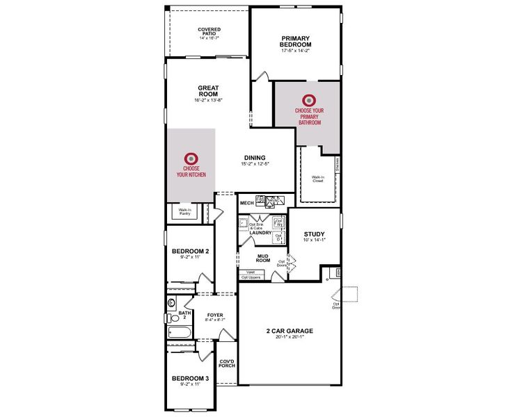 2D floor plan layout of this home in Willows at Bella Vista Farms, San Tan Valley, AZ (Image 5). 2D floor plan layout of this home in Willows at Bella Vista Farms, San Tan Valley, AZ (Image 5).