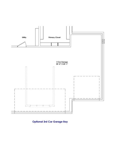 2D floor plan layout for the Tyler by Graham Hart Home Builder in Sweetgrass, Haslet, TX (Image 24).