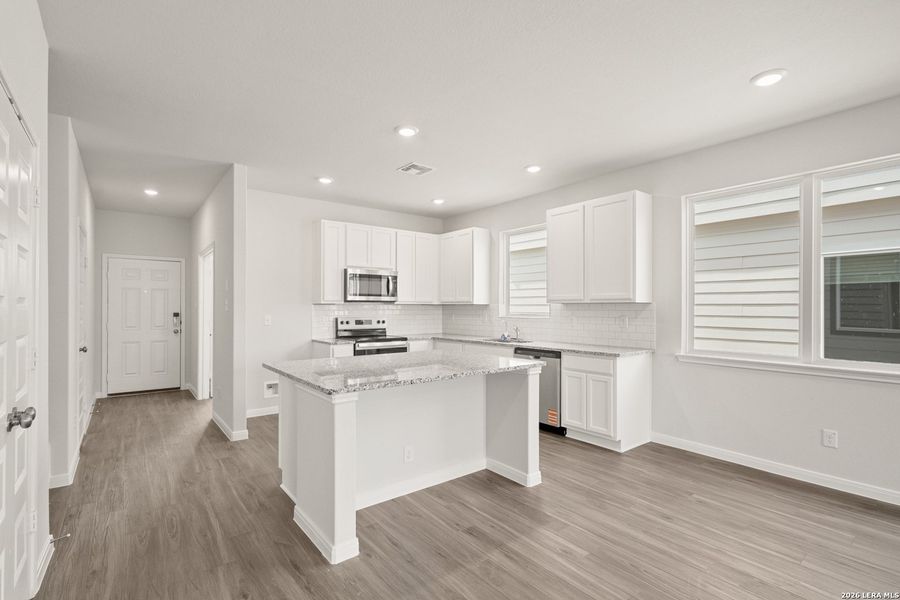 Furnished interior view inside a new home in Swenson Heights, Seguin (Image 12).
