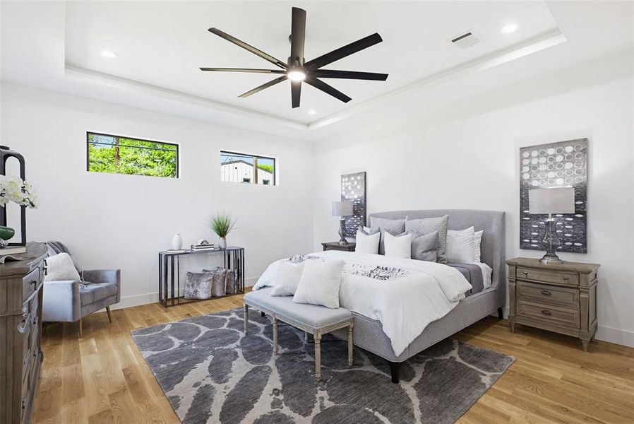 Furnished interior view inside a new home in , Dallas (Image 12). Furnished interior view inside a new home in , Dallas (Image 12).