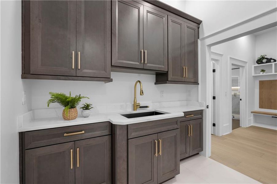 Furnished interior view inside a new home in , Monroe (Image 19).