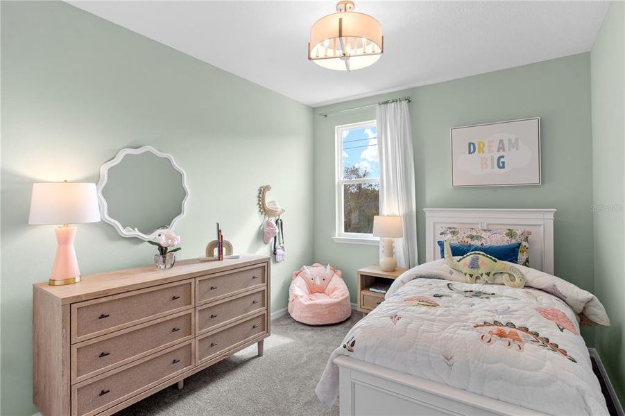 Furnished interior view inside a new home in , Westchase (Image 39).