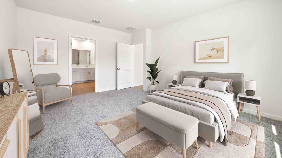 Furnished interior view inside a new home in Sagewood, Apopka (Image 7).