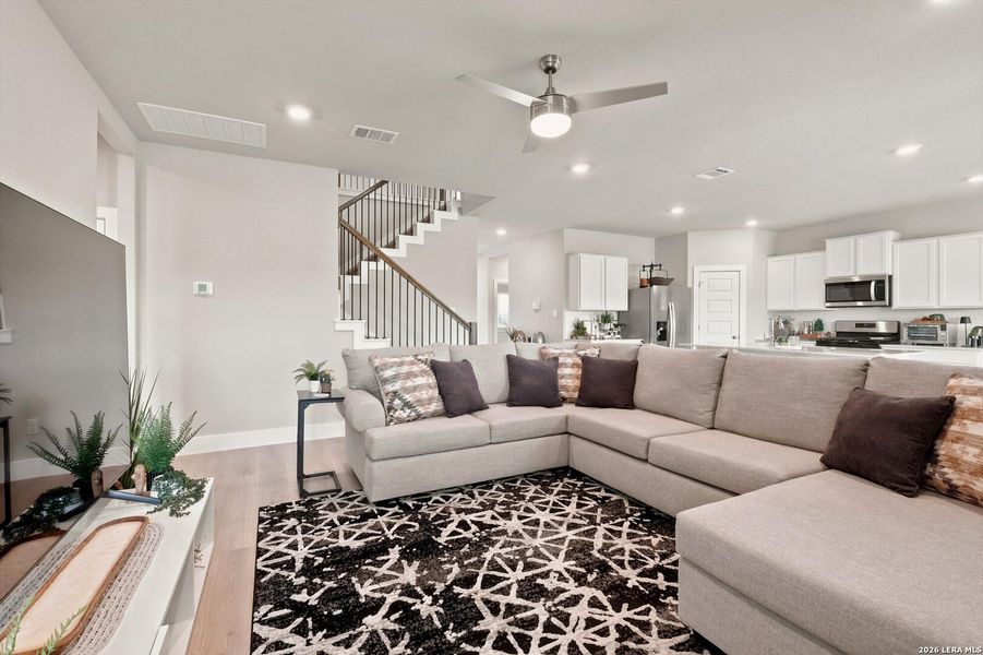 Furnished interior view inside a new home in Copper Canyon, Bulverde (Image 10).