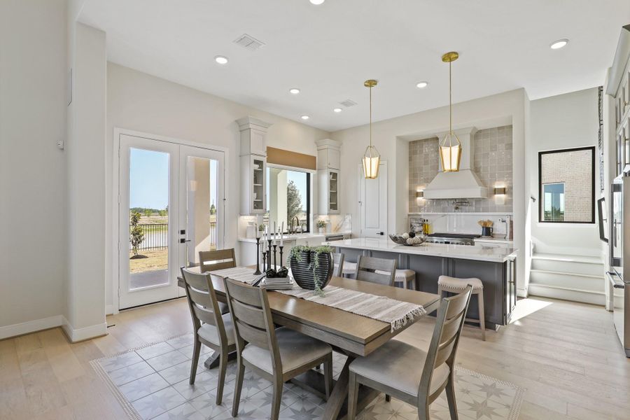 Plenty of room for a breakfast table off the kitchen. Representational image.