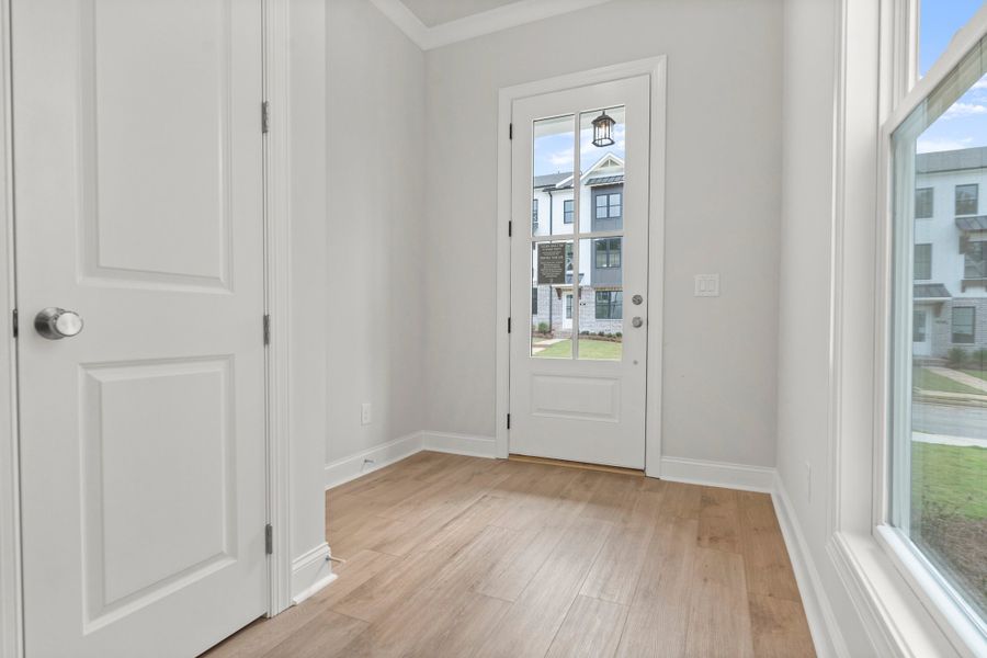 Representative unfurnished interior of a home built from the The Castleberry by The Providence Group in Palisades Single Family, Cumming (Image 58).