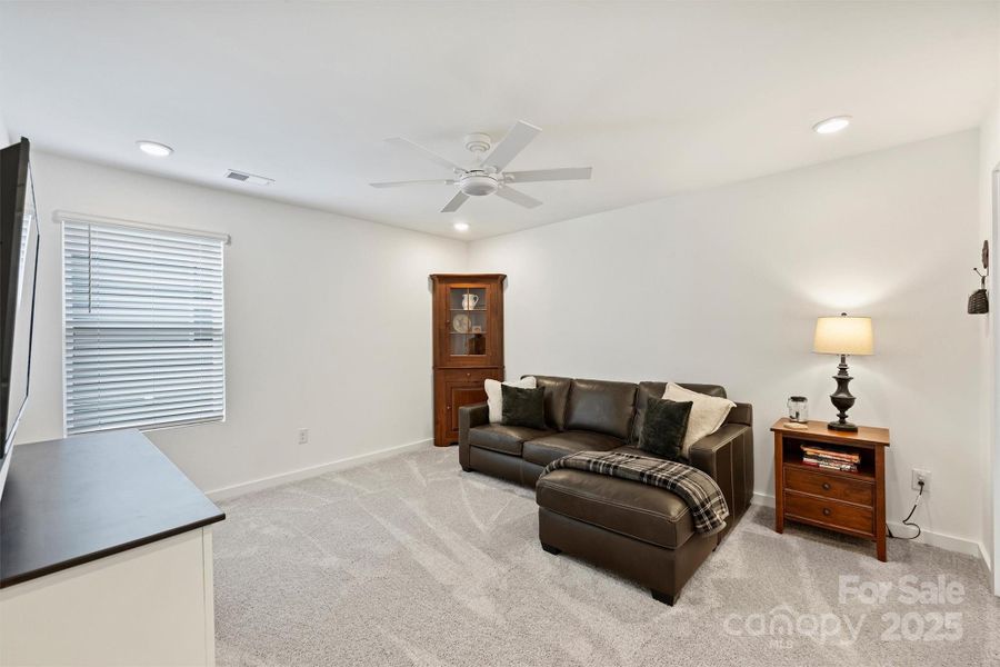 This loft/bonus room is the perfect spot to stream your favorite show or enjoy some video games.