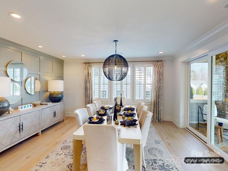 Furnished interior view inside a new home in , Waxhaw (Image 10). Furnished interior view inside a new home in , Waxhaw (Image 10).