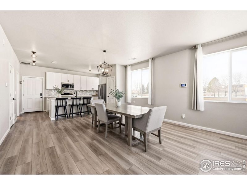 Furnished interior view inside a new home in , Johnstown (Image 7).